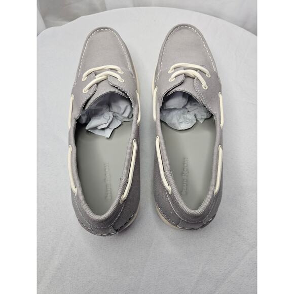 Club Room Men's Elliot Lace-Up Boat Shoes Loafers Grey Size 8M - Picture 7 of 10
